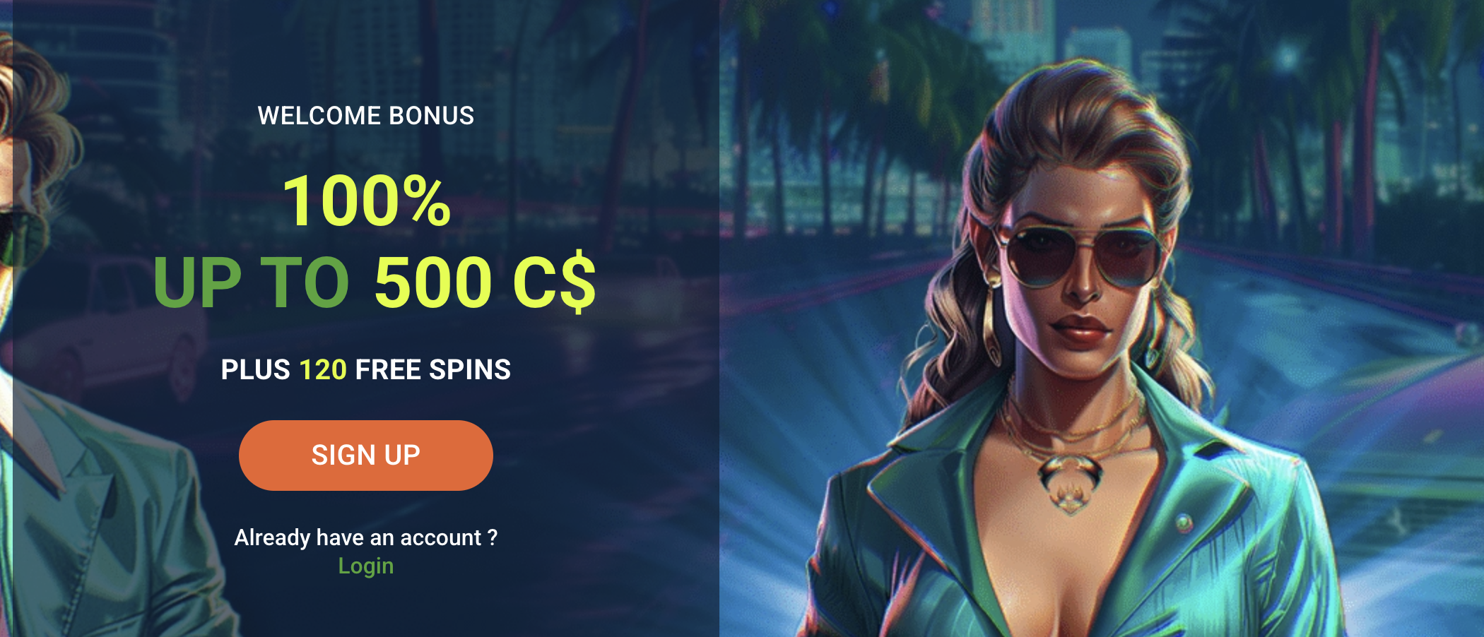 20bet Canada welcome bonus banner